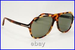 Tom Ford Sunglasses Hayes Brown Tortoiseshell Green Square FT0934 TF 934 53N