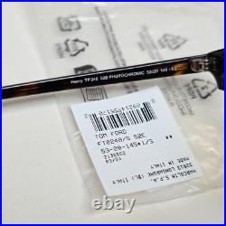 Tom Ford Sunglasses Henry Photochromic Yellow Brown TF 248 FT0248 52E 53mm
