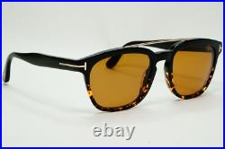 Tom Ford Sunglasses Holt Black Brown Havana Gold Bridge FT0516 TF 516 05E