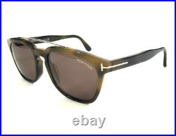 Tom Ford Sunglasses Holt TF516 55E Brown Tortoise Frames with Brown Lenses 54 mm