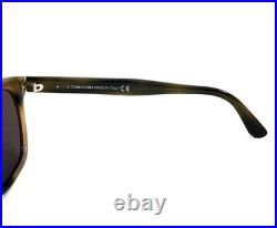 Tom Ford Sunglasses Holt TF516 55E Brown Tortoise Frames with Brown Lenses 54 mm