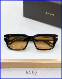 Tom Ford Sunglasses Icon Collection TF1203 Black/Yellow With Case New