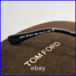 Tom Ford Sunglasses Jaden Gold Grey Metal Pilot Square FT1017 TF 1017 28A