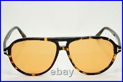 Tom Ford Sunglasses Jeffrey Brown Havana Pilot Large FT0932 TF 932 55E 59mm