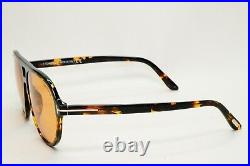 Tom Ford Sunglasses Jeffrey Brown Havana Pilot Large FT0932 TF 932 55E 59mm