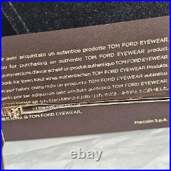 Tom Ford Sunglasses Jet Gold Green Metal Pilot Large FT0734-HTF 734-H 28N 64mm