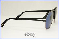 Tom Ford Sunglasses Marshall Black Blue Pilot FT0929 TF 929 Marshall 02V