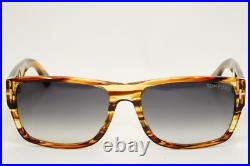 Tom Ford Sunglasses Mason Honey Brown Transparent Grey FT0445 TF 445 50B 56mm Tom Ford Sunglasses Mason Honey Brown Transparent Grey FT0445 TF 445 50B 56mm
