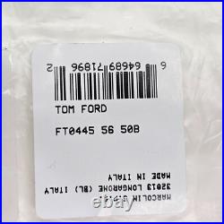 Tom Ford Sunglasses Mason Honey Brown Transparent Grey FT0445 TF 445 50B 56mm Tom Ford Sunglasses Mason Honey Brown Transparent Grey FT0445 TF 445 50B 56mm