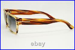 Tom Ford Sunglasses Mason Honey Brown Transparent Grey FT0445 TF 445 50B 58mm