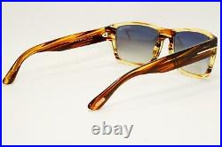 Tom Ford Sunglasses Mason Honey Brown Transparent Grey FT0445 TF 445 50B 58mm