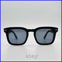 Tom Ford Sunglasses Men's Women's Angular Black Model TF 751 Dax New