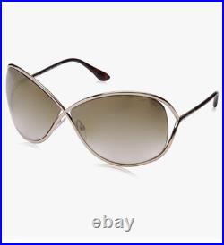 Tom Ford Sunglasses Miranda TF 130 28G Gold Women's Gradient 68-10-115 With Case