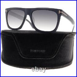 Tom Ford Sunglasses Morgan FT0513 02D Black Smoke Lenses Polarized Unisex