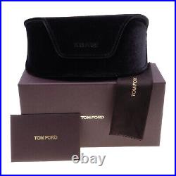 Tom Ford Sunglasses Morgan FT0513 02D Black Smoke Lenses Polarized Unisex