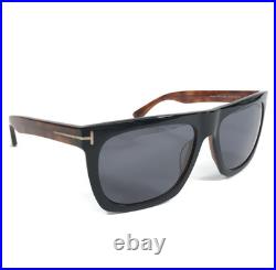 Tom Ford Sunglasses Morgan TF513 05B Black Tortoise Frames with Gray Lenses