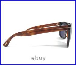 Tom Ford Sunglasses Morgan TF513 05B Black Tortoise Frames with Gray Lenses