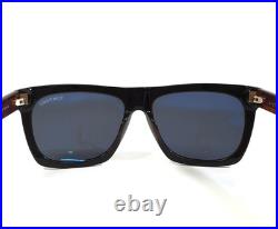 Tom Ford Sunglasses Morgan TF513 05B Black Tortoise Frames with Gray Lenses