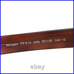 Tom Ford Sunglasses Morgan TF513 05B Black Tortoise Frames with Gray Lenses