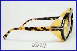 Tom Ford Sunglasses Neughman Black Brown Yellow Side Shields FT0882 TF 882 01E