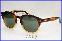 Tom Ford Sunglasses Newman Brown Green Gold Tortoiseshell FT0515 TF515 56N 53mm