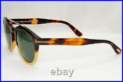 Tom Ford Sunglasses Newman Brown Green Gold Tortoiseshell FT0515 TF515 56N 53mm
