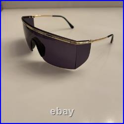 Tom Ford Sunglasses Pavlos-02 TF980 30A Black/Gold Frame Shield