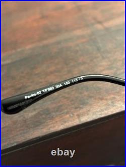 Tom Ford Sunglasses Pavlos-02 TF980 30A Black/Gold Frame Shield