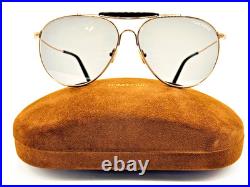 Tom Ford Sunglasses RAPHAEL-02 TF995 28A Rose Gold Aviator Frame Smoke Lens 59mm