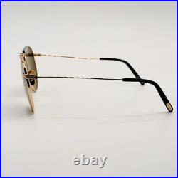 Tom Ford Sunglasses RAPHAEL-02 TF995 28A Rose Gold Aviator Frame Smoke Lens 59mm