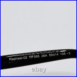 Tom Ford Sunglasses RAPHAEL-02 TF995 28A Rose Gold Aviator Frame Smoke Lens 59mm