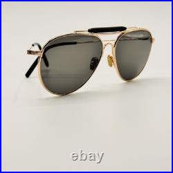 Tom Ford Sunglasses RAPHAEL-02 TF995 28A Rose Gold Aviator Frame Smoke Lens 59mm