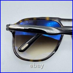 Tom Ford Sunglasses Raoul TF753 52K Havana Aviator Frame Gradient Lens 62-14-140