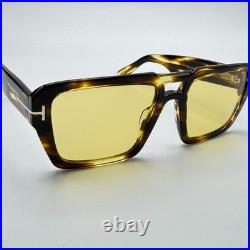 Tom Ford Sunglasses Redford TF1153 52E Havana Frame Brown Photochromic Lens 56mm Tom Ford Sunglasses Redford TF1153 52E Havana Frame Brown Photochromic Lens 56mm