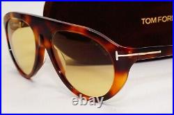 Tom Ford Sunglasses Rex-02 Photochromic Brown Yellow FT1001 TF 1001 53E 57mm