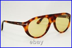 Tom Ford Sunglasses Rex-02 Photochromic Brown Yellow FT1001 TF 1001 53E 57mm