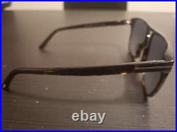 Tom Ford Sunglasses SHELTON FT679 FT0679 FT 0679 52W Shiny Dark Havana