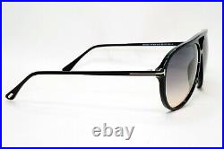 Tom Ford Sunglasses Samson Black Pilot Grey Gradient FT0909 TF 909 01B