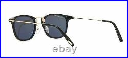 Tom Ford Sunglasses Shiny Black Smoke Gray FT 0672 01A Beau TF672 New Authentic