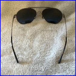 Tom Ford Sunglasses Silver Aviator Designer Fashion Eyewear Tom Ford Sunglasses Silver Aviator Designer Fashion Eyewear