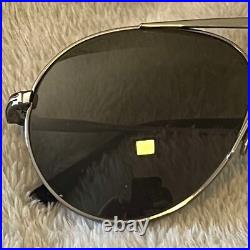 Tom Ford Sunglasses Silver Aviator Designer Fashion Eyewear Tom Ford Sunglasses Silver Aviator Designer Fashion Eyewear