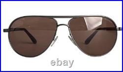 Tom Ford Sunglasses Silver Frame/ Brown Shades Original Rare TF 144 09J