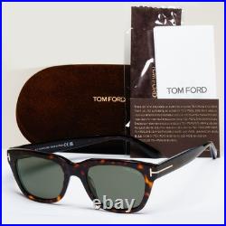 Tom Ford Sunglasses Snowdon Brown Tortoiseshell Green TF 237 FT0237 52N 52mm