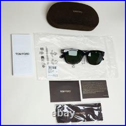 Tom Ford Sunglasses Snowdon Brown Tortoiseshell Green TF 237 FT0237 52N 52mm