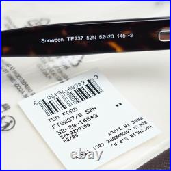 Tom Ford Sunglasses Snowdon Brown Tortoiseshell Green TF 237 FT0237 52N 52mm