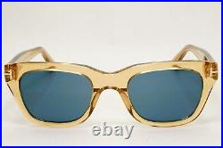 Tom Ford Sunglasses Snowdon Transparent Honey Brown Blue James Bond TF 237 45V