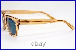 Tom Ford Sunglasses Snowdon Transparent Honey Brown Blue James Bond TF 237 45V