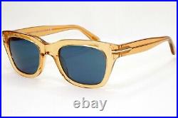 Tom Ford Sunglasses Snowdon Transparent Honey Brown Blue James Bond TF 237 45V