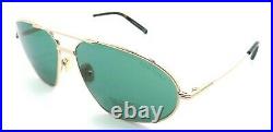 Tom Ford Sunglasses TF 0771 28N 61-14-140 Bradford Gold / Green Made in Italy