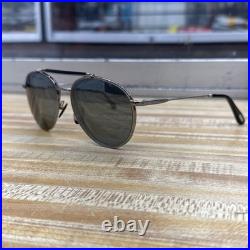 Tom Ford Sunglasses TF 338 Colin Color 14x Gun Gray Round Size 58 Mens/ Read